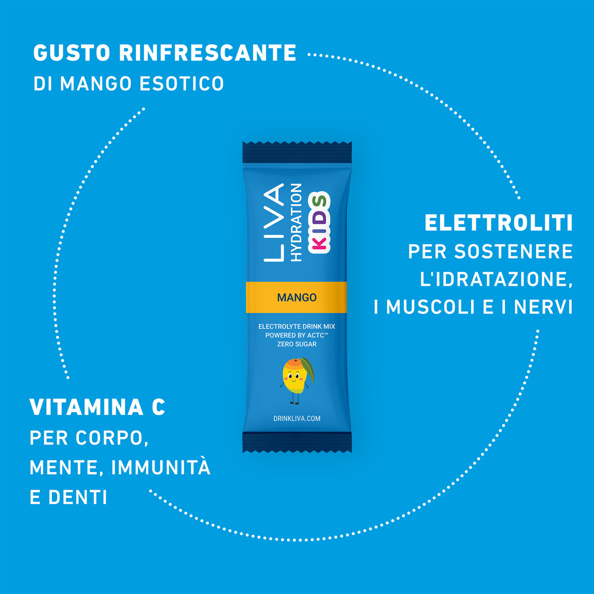 Liva Hydration Kids Mango Bustina
