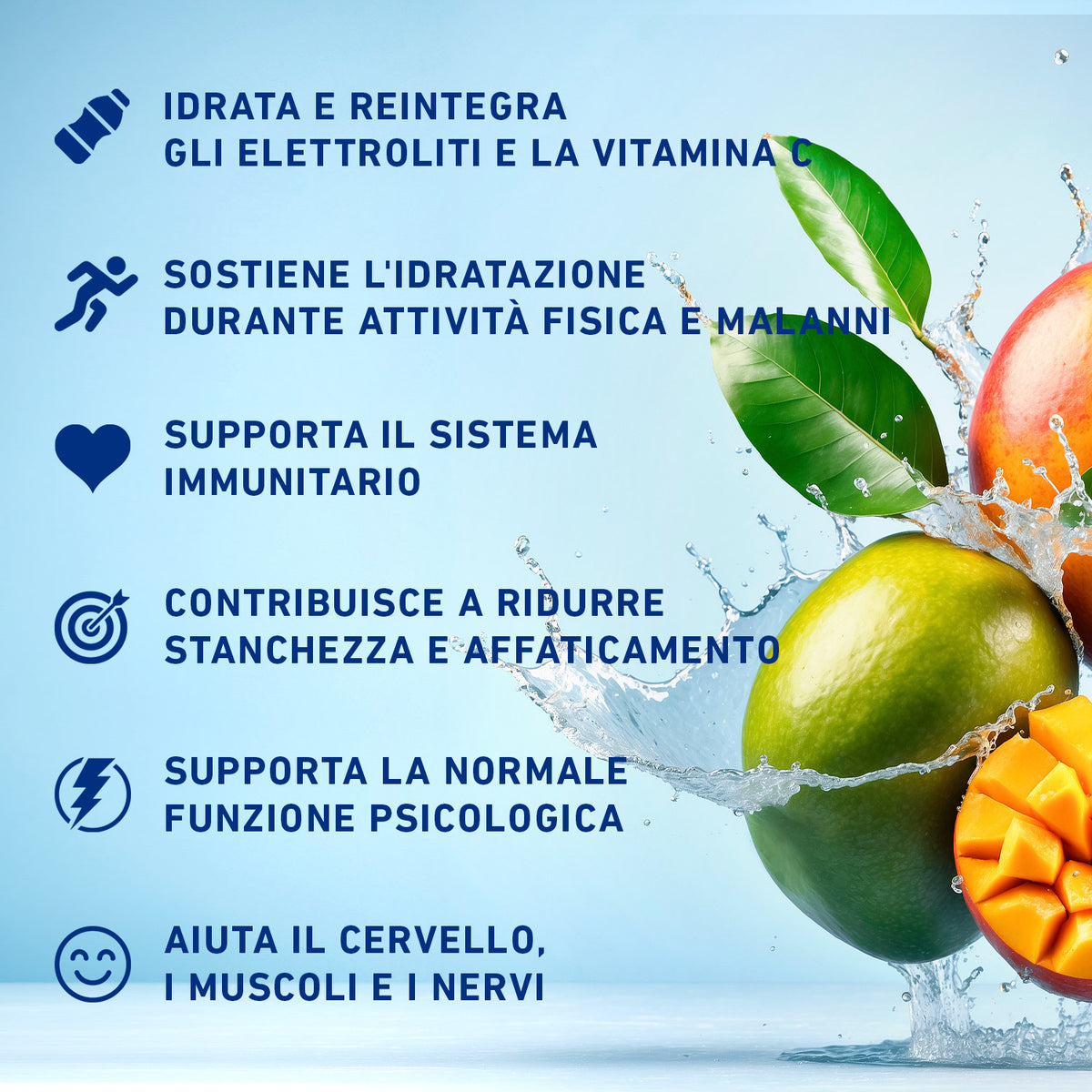 Liva Hydration Kids Mango Benefici