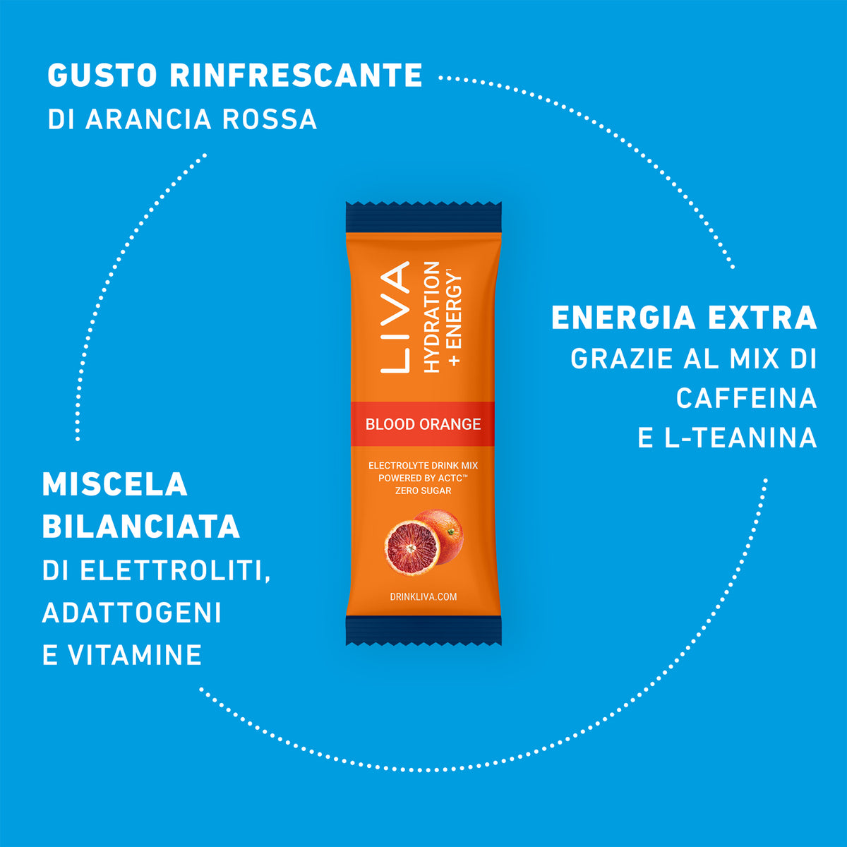 Liva Energy Arancia Rossa Bustina
