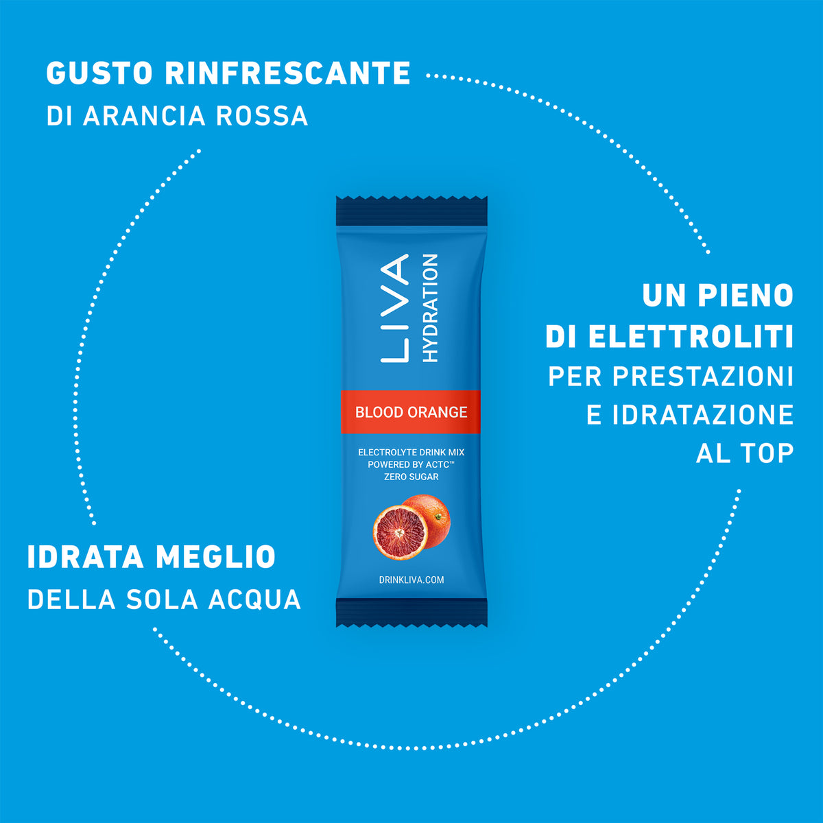Liva Hydration Arancia Rossa Bustina