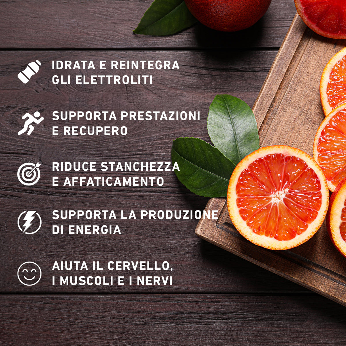 Liva Hydration Arancia Rossa Benefici