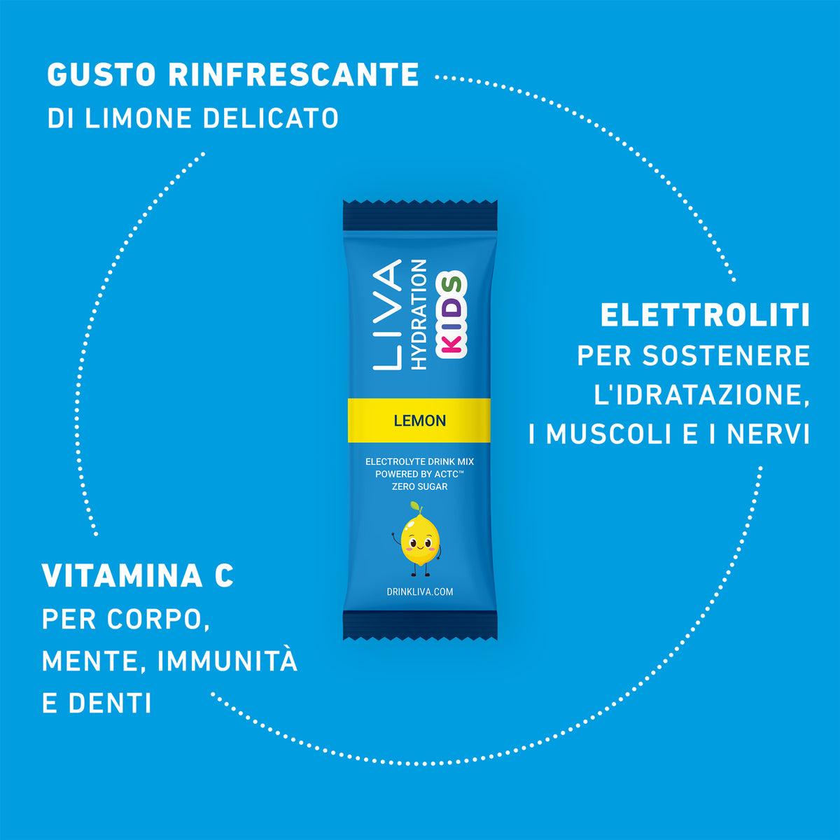 Liva Hydration Kids Limone Bustina